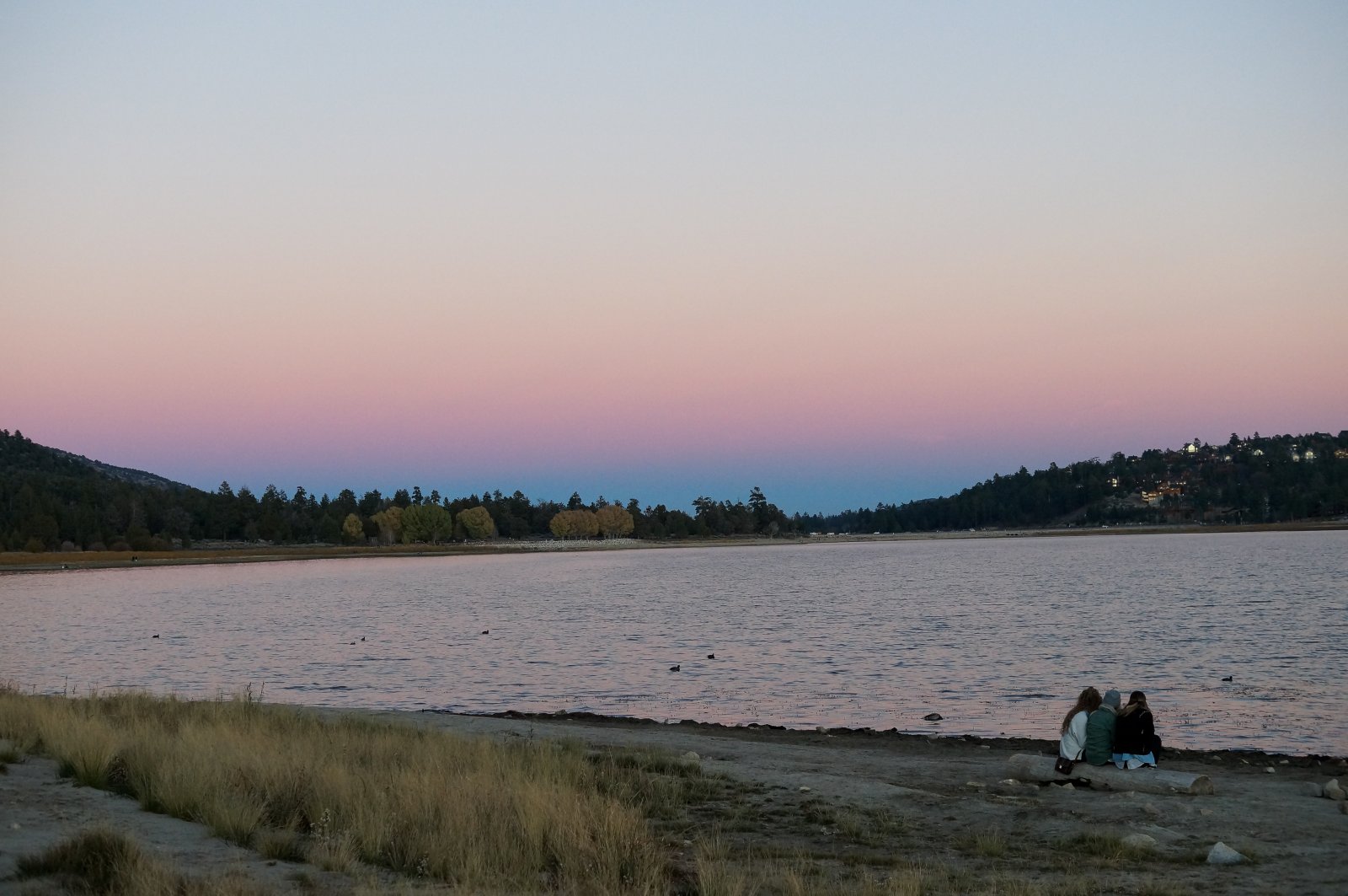 Big Bear Lake Autumn Evening