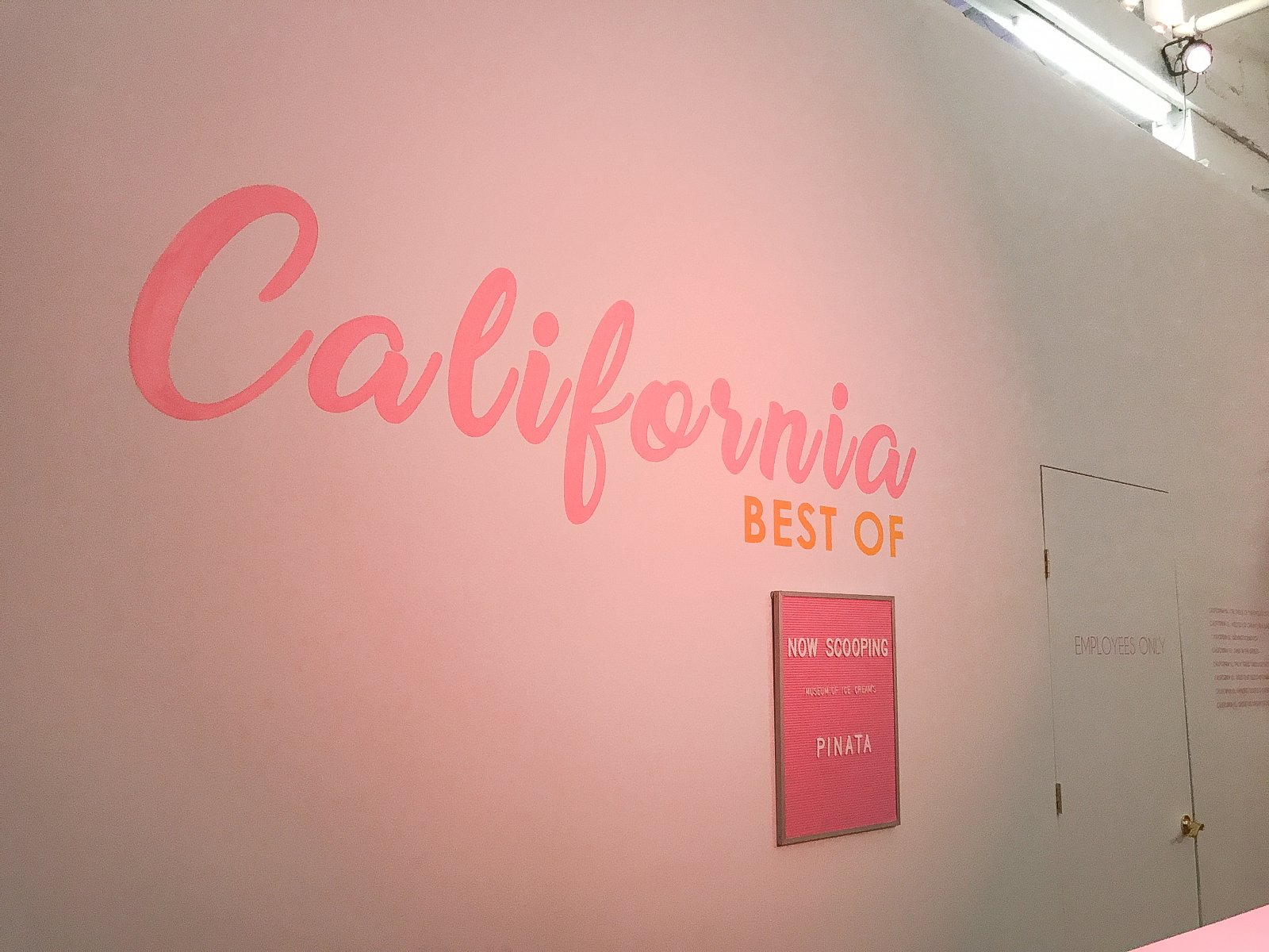 Museum of Ice Cream California Room Wall