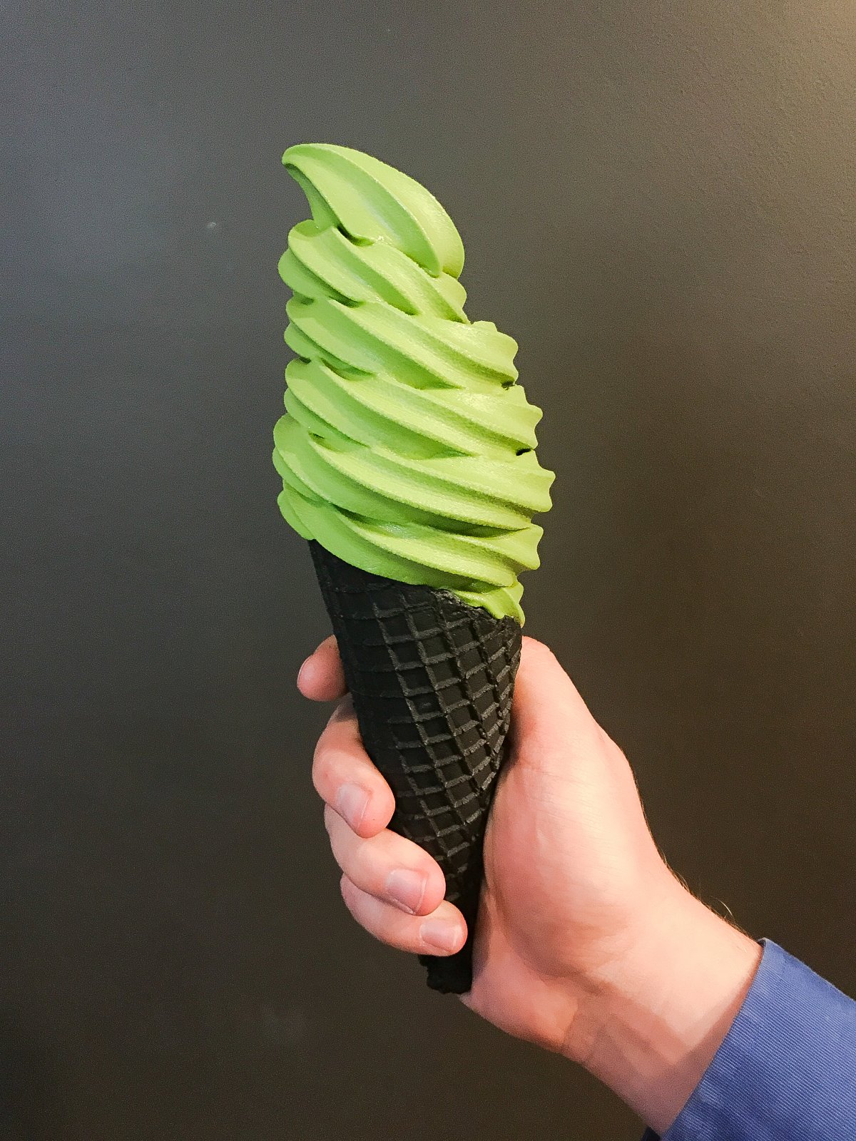 Matcha Ice Cream Cone Garden Grove